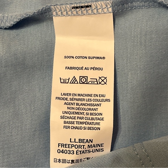 LL Bean XL Cozy Open Front Lounge Cardigan Blue Minimalist Sweater with Pockets - Picture 5 of 9